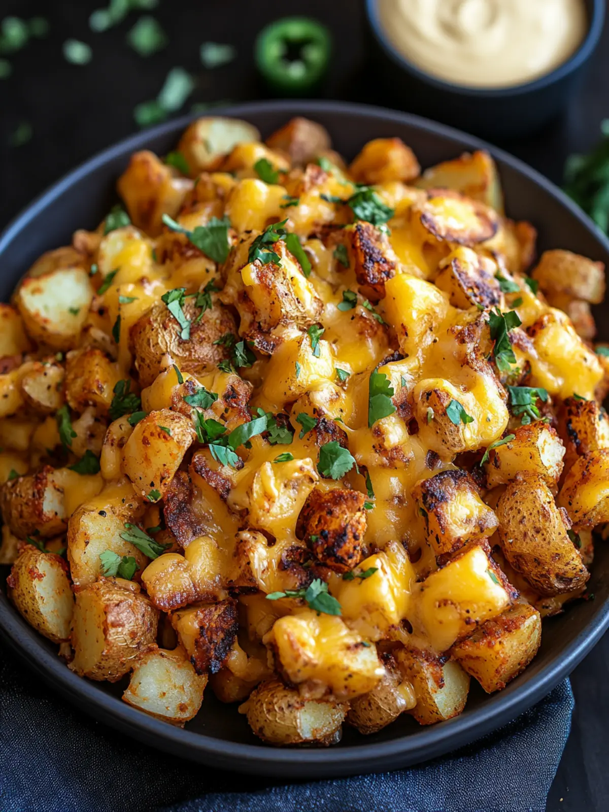 Mouthwatering Cheesy Taco Potatoes for Ultimate Comfort Food 4 Cheesy Taco Potatoes