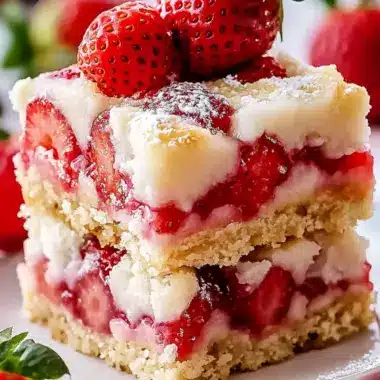 Irresistible Strawberry Shortcake Bars You’ll Love Making 9 Strawberry Shortcake Bars