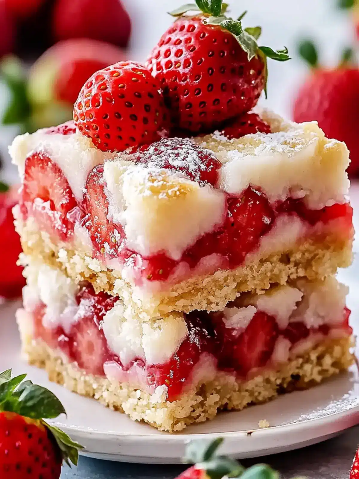 Irresistible Strawberry Shortcake Bars You’ll Love Making 5 Strawberry Shortcake Bars