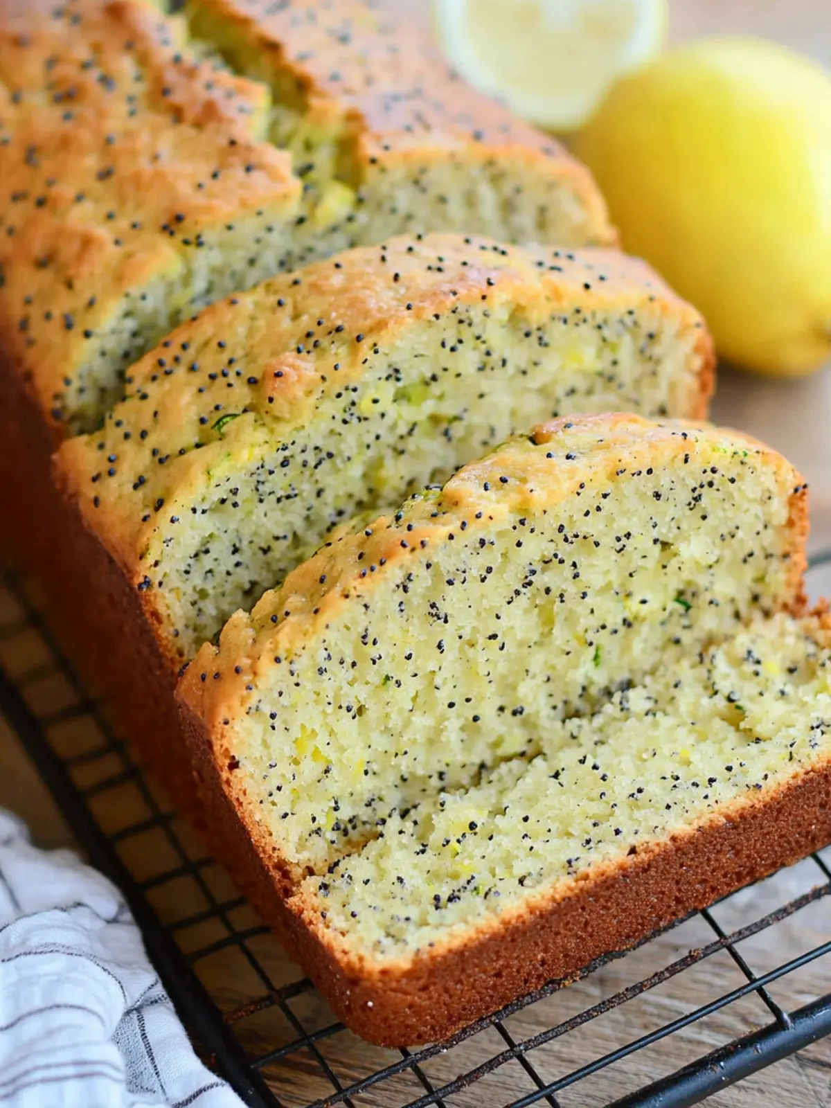 Lemon Poppy Seed Zucchini Bread That Brightens Your Day 2 Lemon Poppy Seed Zucchini Bread