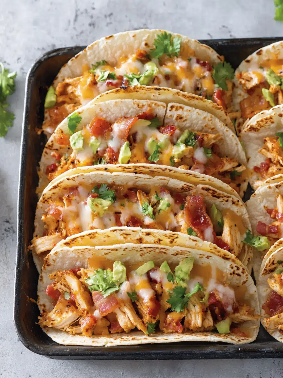 Savory Baked Chicken Bacon Ranch Tacos Your Family Will Love 5 Baked Chicken Bacon Ranch Tacos