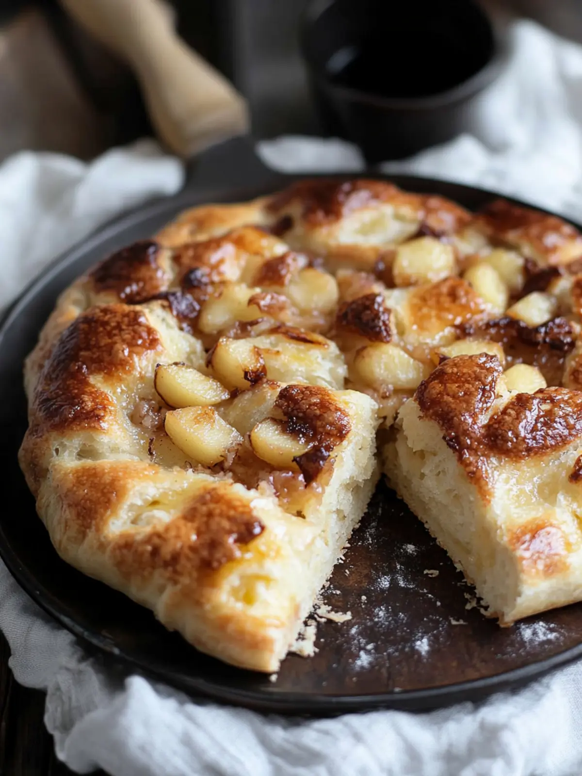 Delicious Apple Fritter Focaccia: A Sweet Twist on Bread 3 Apple Fritter Focaccia