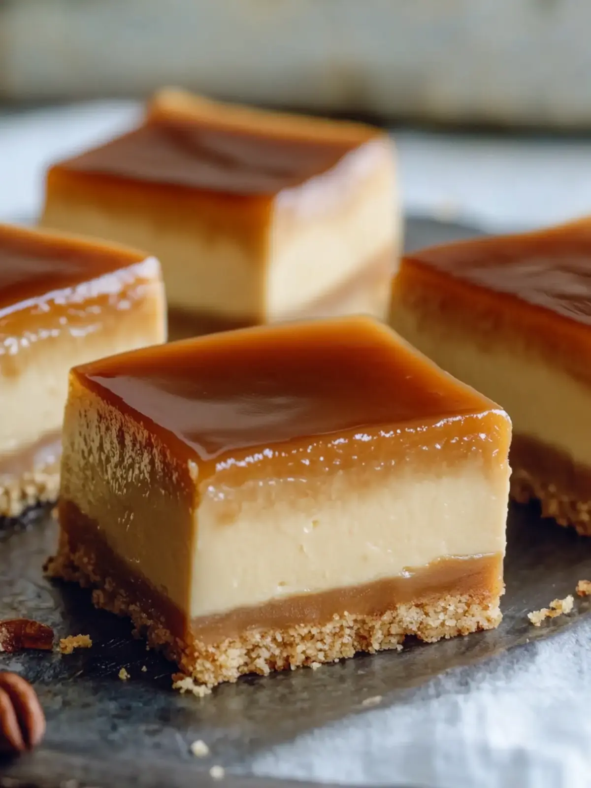 Dulce de Leche Cheesecake Bars for Sweet Indulgence at Home 2 Dulce de Leche Cheesecake Bars