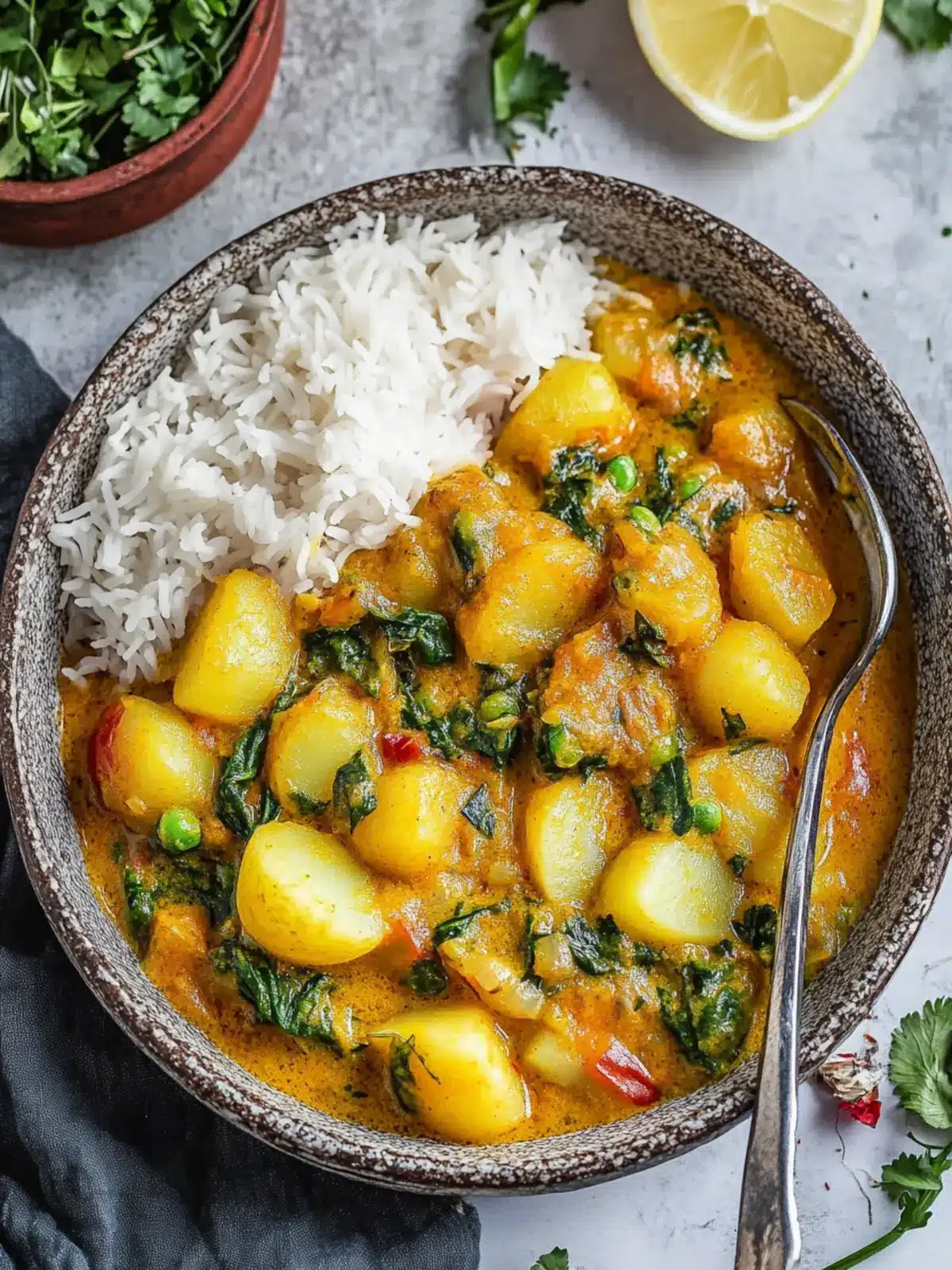 Savory Potato Curry: A Cozy Comfort Bowl to Savor 2 Potato Curry