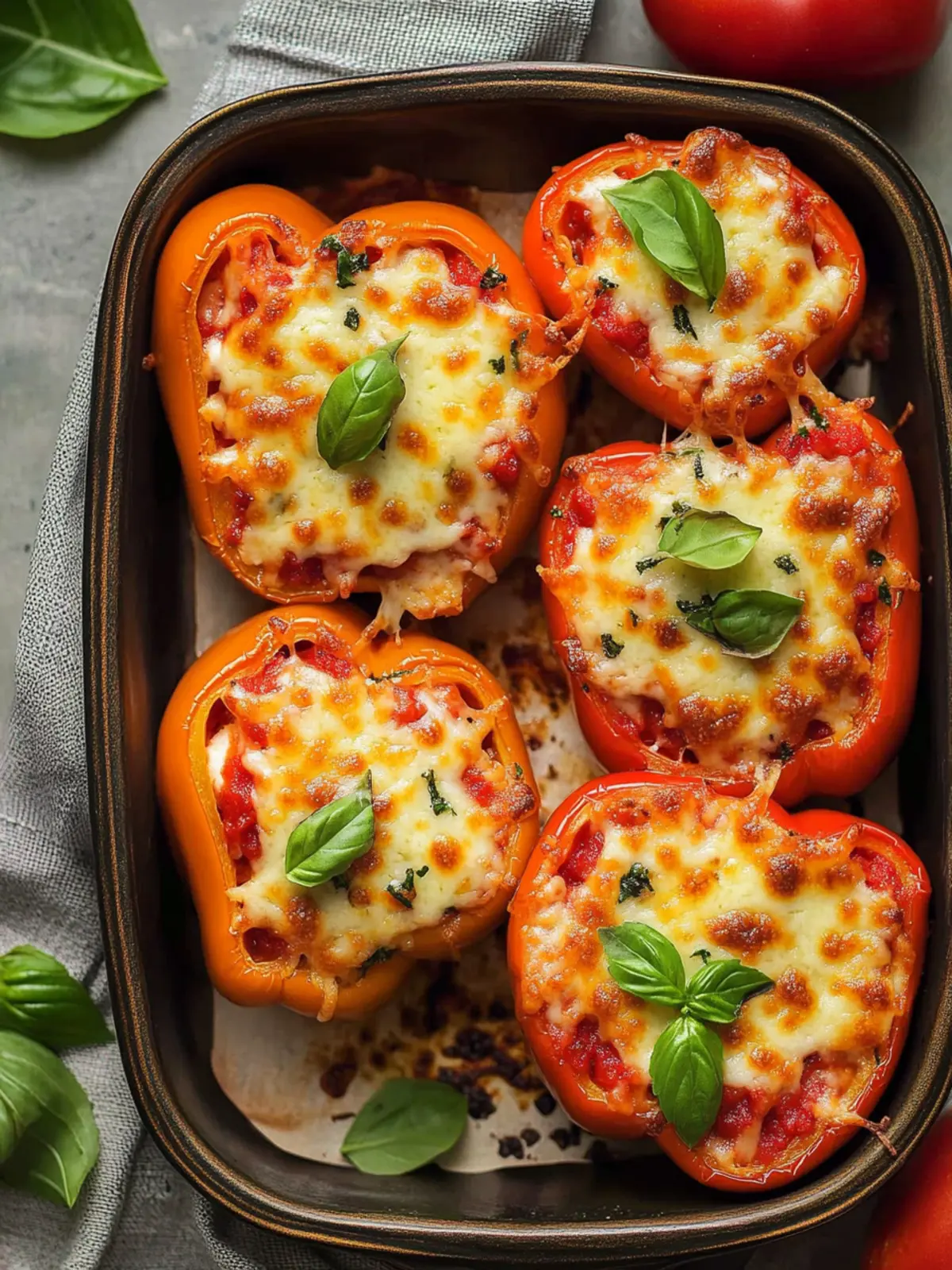 Irresistible Pizza Stuffed Bell Peppers for Dinner Delight 3 Pizza Stuffed Bell Peppers