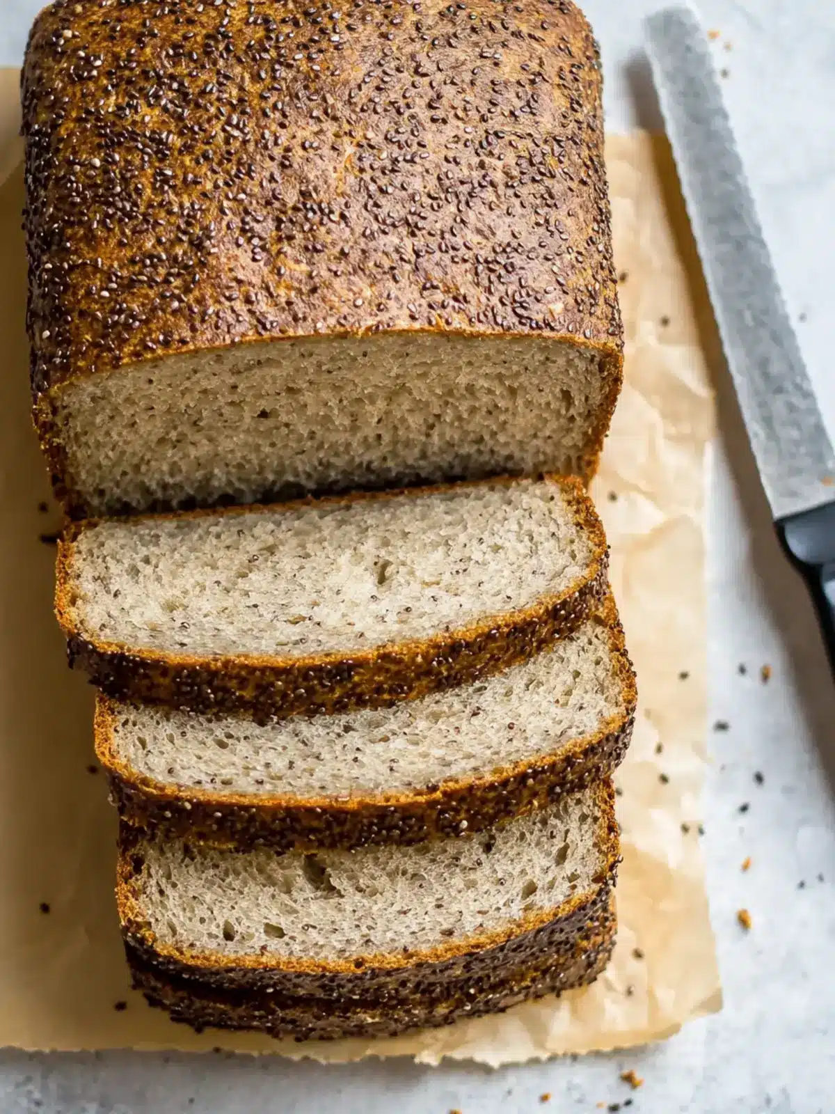 Craft Irresistible Chia Firm Sandwich Bread at Home 3 Chia Firm Sandwich Bread
