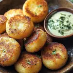 Crispy Caribbean Yucca Cakes with Zesty Garlic-Lime Mojo 81 Crispy Caribbean Yucca Cakes
