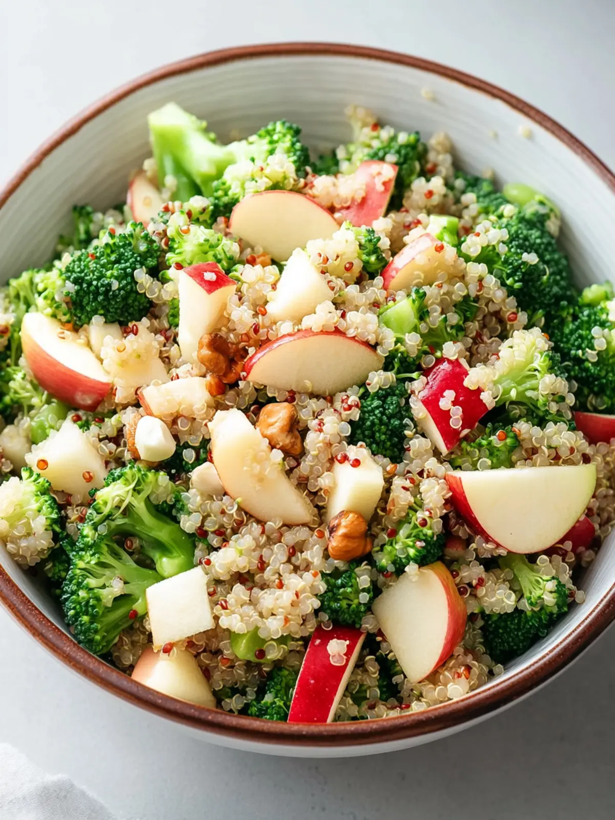 Delicious Broccoli Apple Quinoa Salad You'll Love to Make 2 Broccoli Apple Quinoa Salad