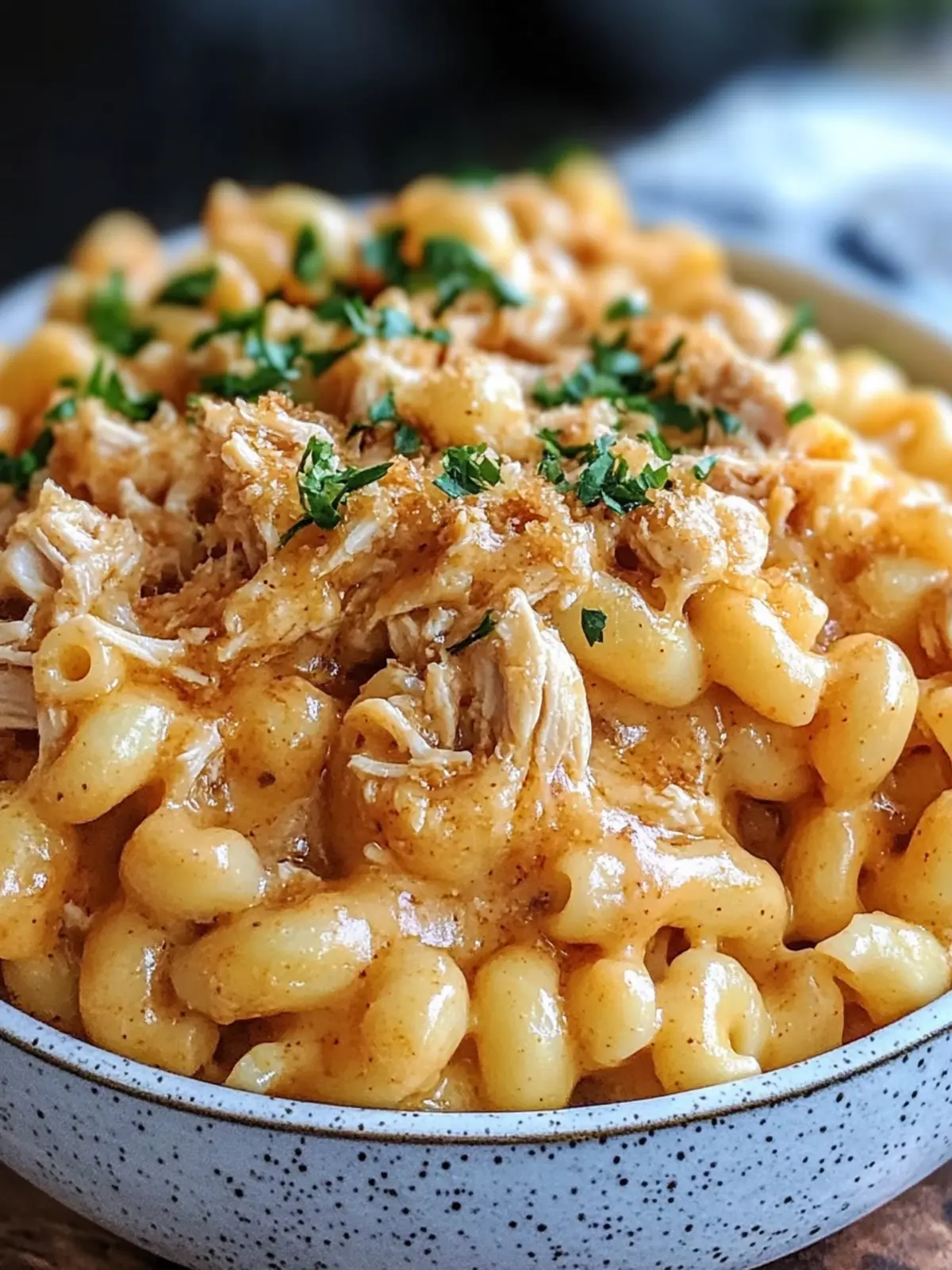 Mouthwatering Slow Cooker BBQ Pulled Chicken Mac & Cheese Recipe 3 Slow Cooker BBQ Pulled Chicken Mac & Cheese