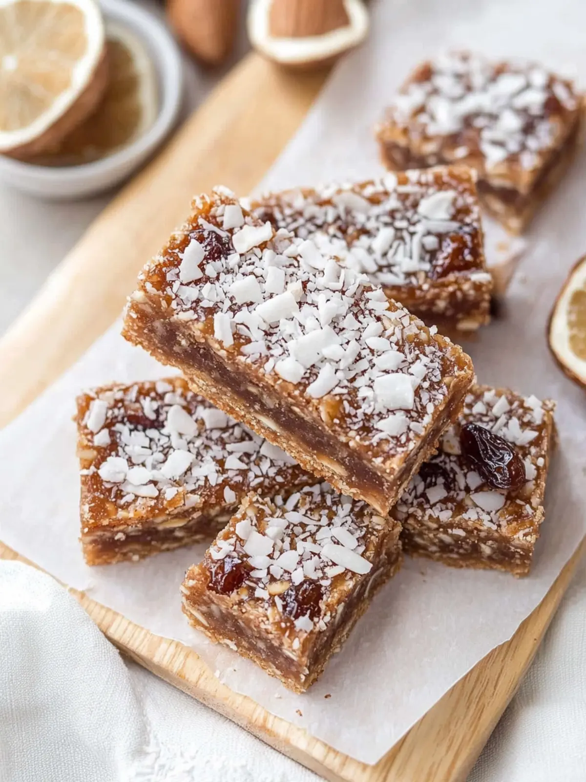 Delicious Toasted Coconut Date Bars for Guilt-Free Snacking 3 Toasted Coconut Date Bars