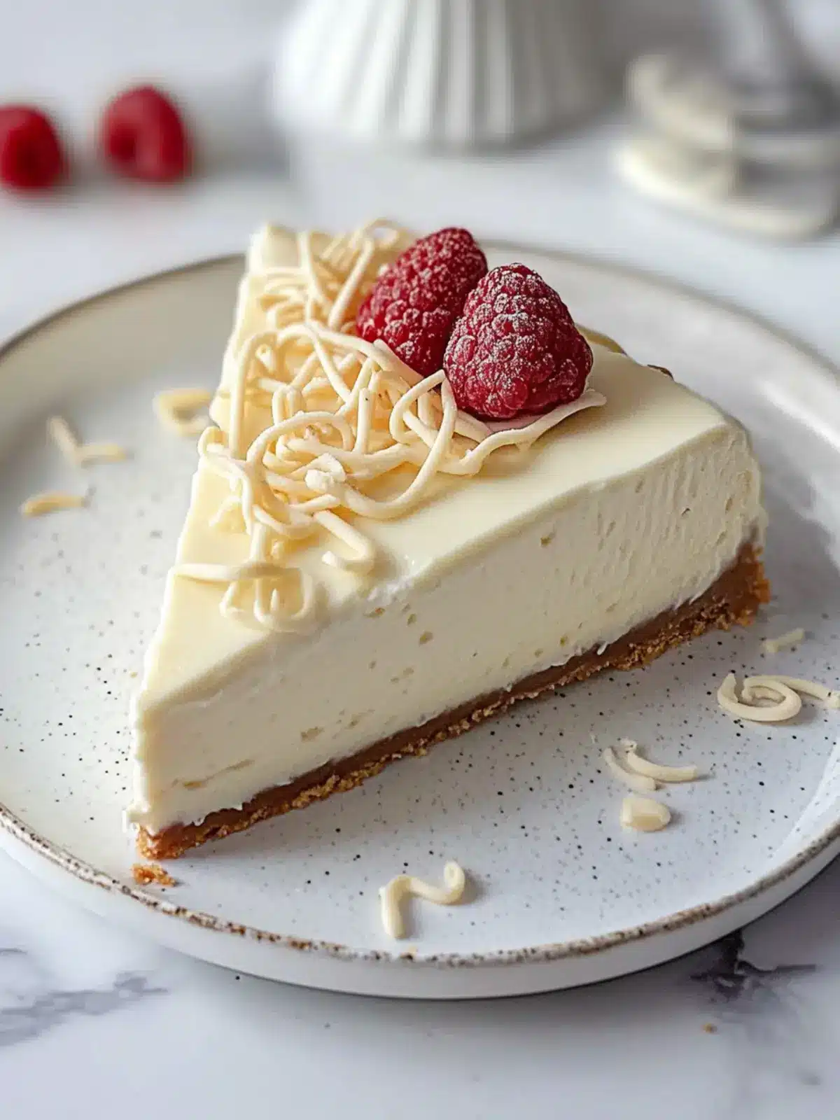 Decadent Vegan White Chocolate Cheesecake That's a Must-Try 3 Vegan White Chocolate Cheesecake