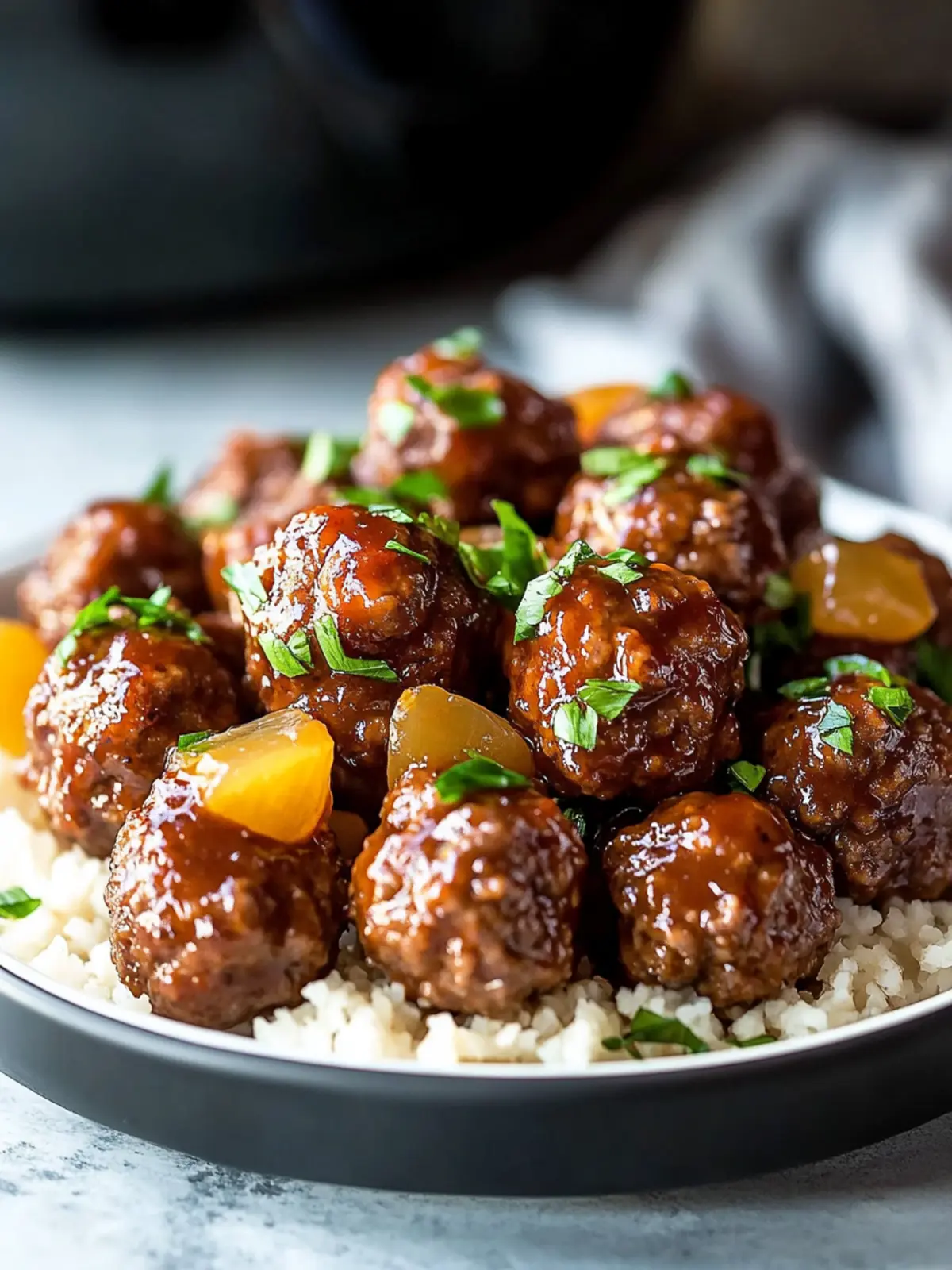 Savory Crockpot Hawaiian Meatballs for Effortless Entertaining 2 Crockpot Hawaiian Meatballs