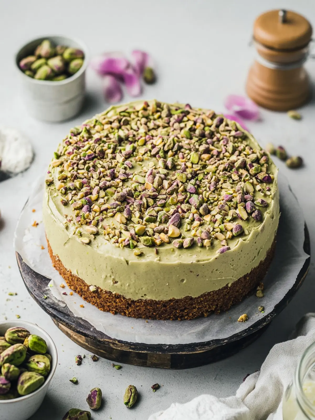 Delicious Vegan Pistachio Coffee Cake Everyone Will Love 2 Vegan Pistachio Coffee Cake