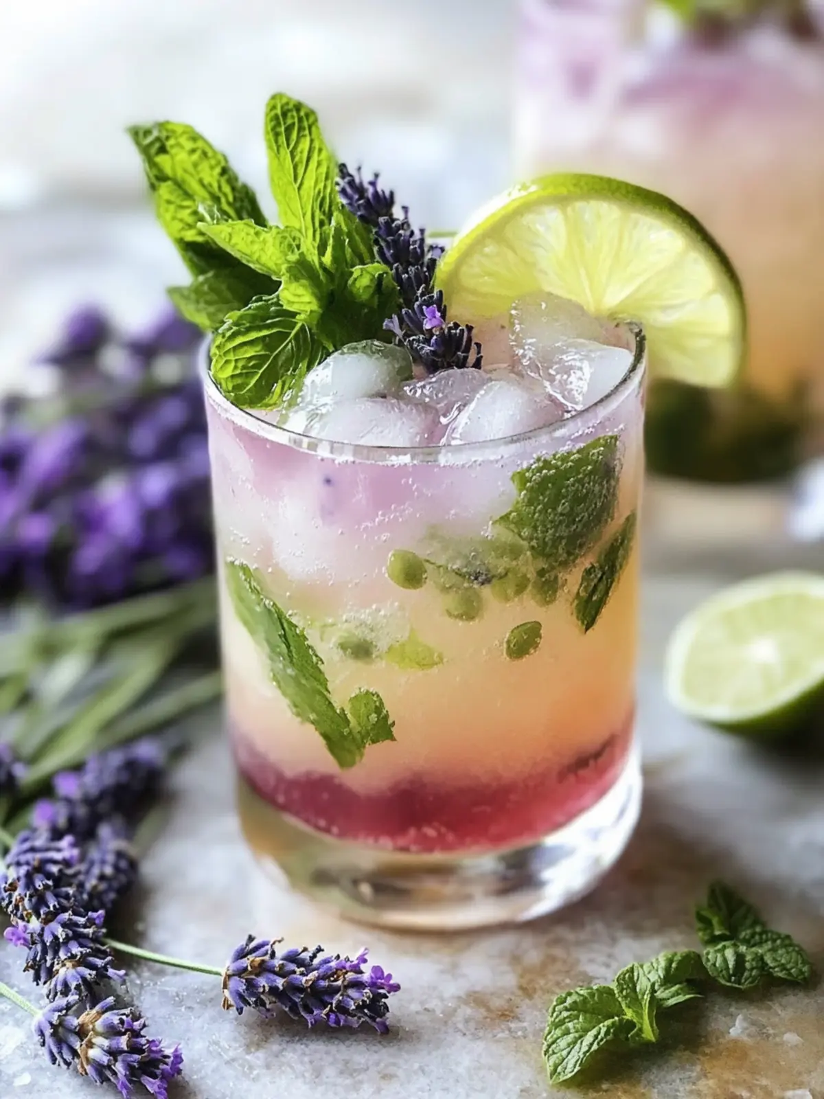 Refreshing Lavender Mojito Mocktail for a Blissful Sip 2 Lavender Mojito Mocktail