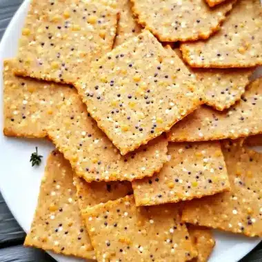 Delicious Red Lentil Crackers: A Healthy Snack Adventure 9 Red Lentil Crackers