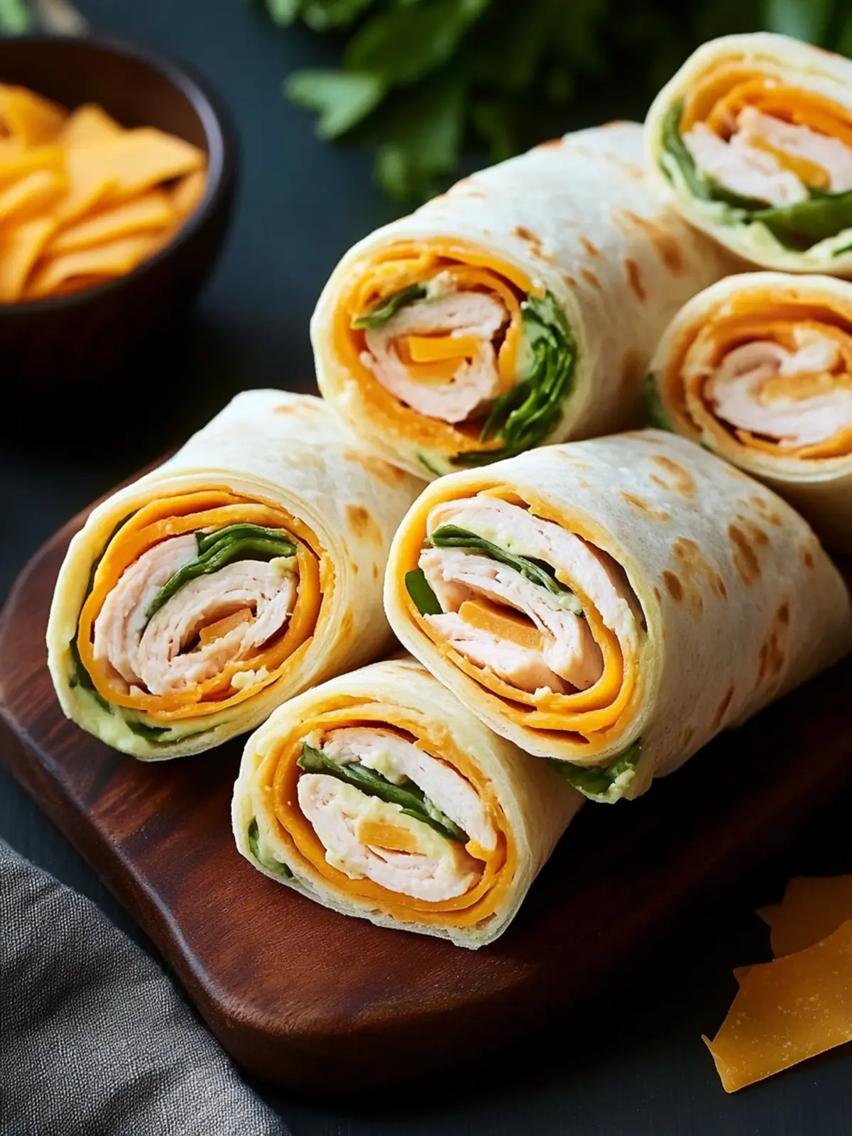 Delicious Turkey Cheddar Lunch Roll Ups for Quick Bites 4 Turkey Cheddar Lunch Roll Ups