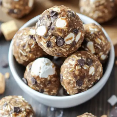 S'mores Energy Bites: Easy, Guilt-Free Snack Bliss 10 S’mores Energy Bites