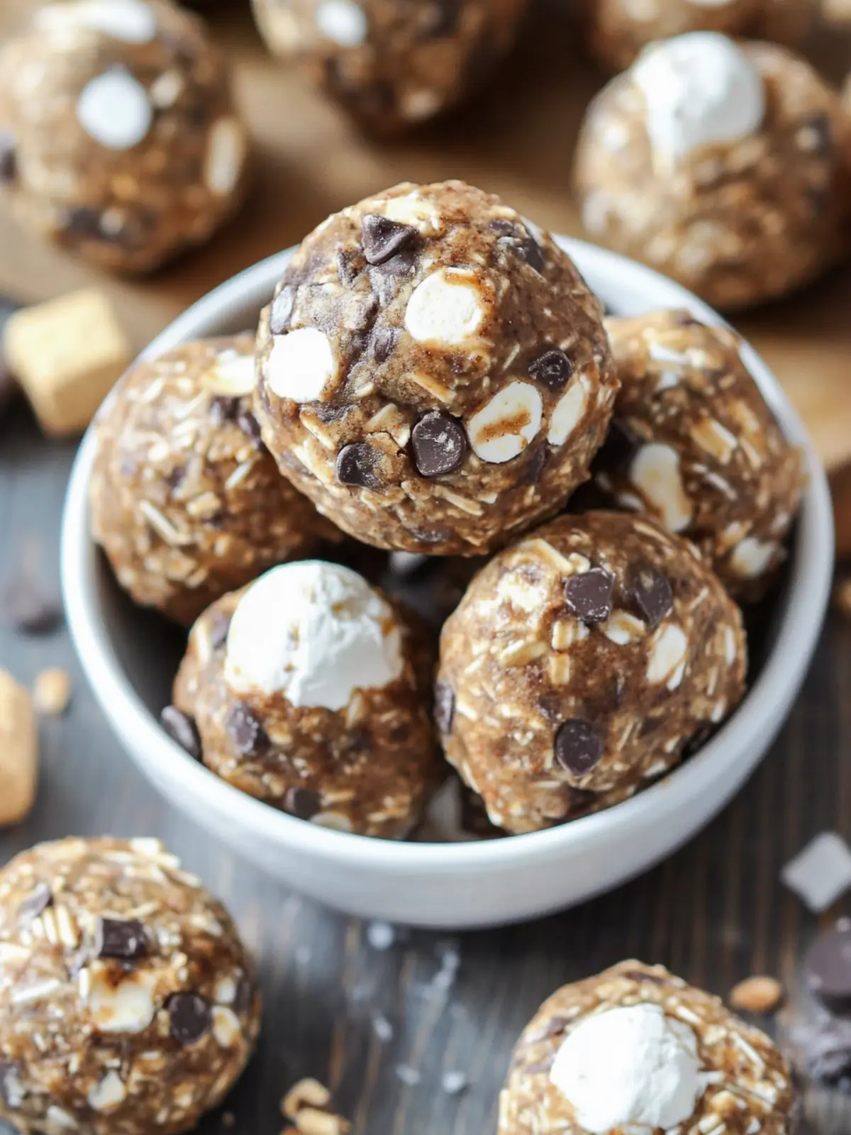 S'mores Energy Bites: Easy, Guilt-Free Snack Bliss 5 S’mores Energy Bites