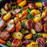 Honey Garlic Kielbasa Veggies: Easy One-Pan Dinner Delight 84 Honey Garlic Kielbasa Veggies