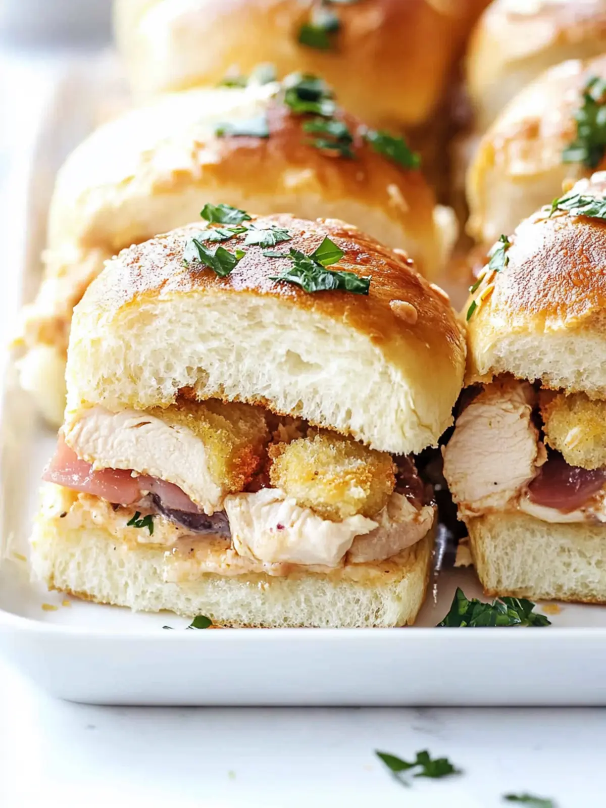 Irresistible Chicken Cordon Bleu Sliders for a Cozy Night In 5 Chicken Cordon Bleu Sliders