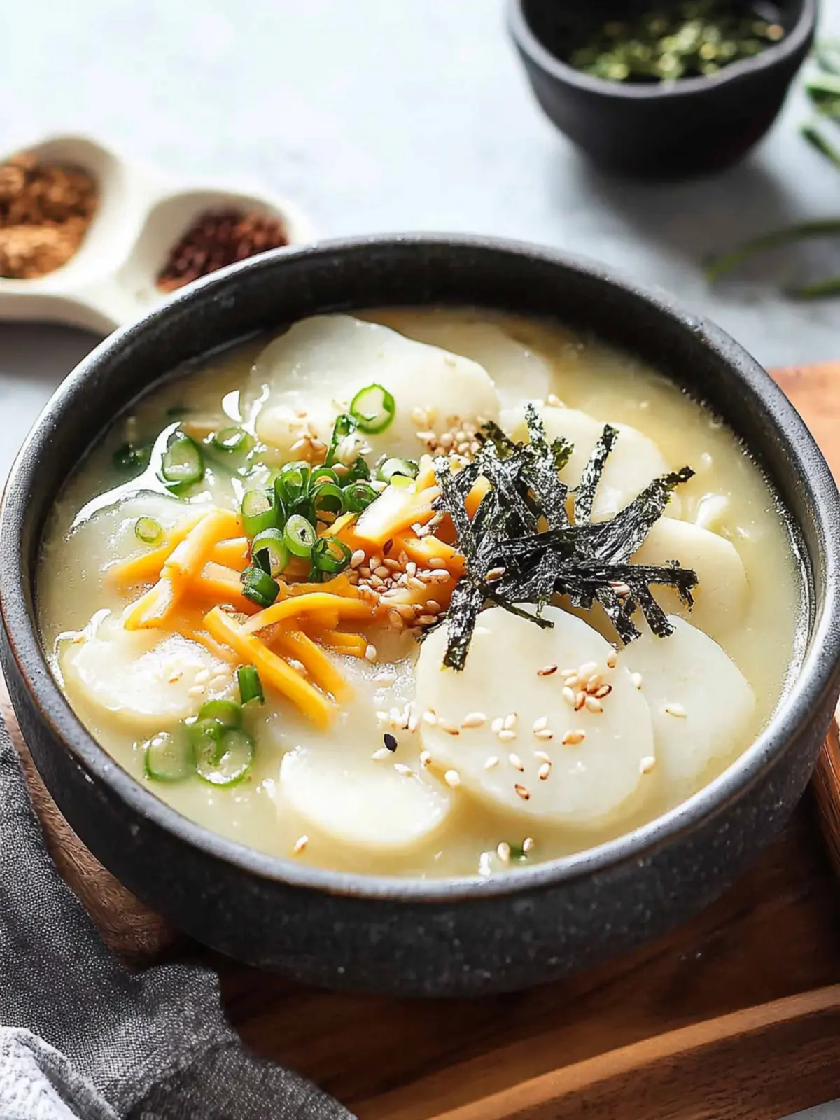 Warm Up with Delicious Korean Rice Cake Soup Recipe 4 Korean Rice Cake Soup