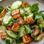 Lemon Glazed Cucumber Tofu Salad That Will Refresh Your Day 85 Lemon Glazed Cucumber Tofu Salad