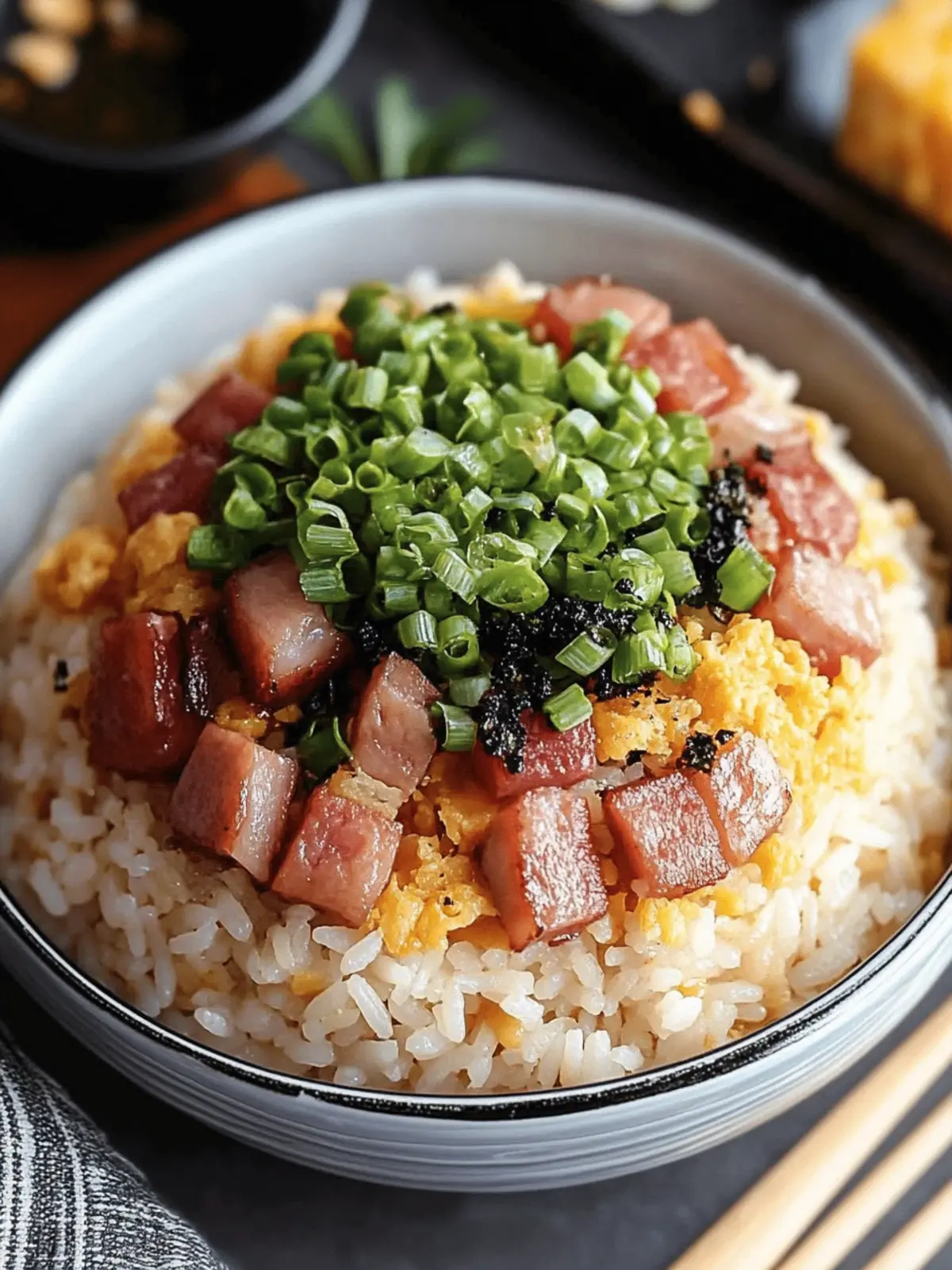 Musubi Spam Fried Rice: Quick Comfort Food in Just 20 Minutes 2 Musubi Spam Fried Rice