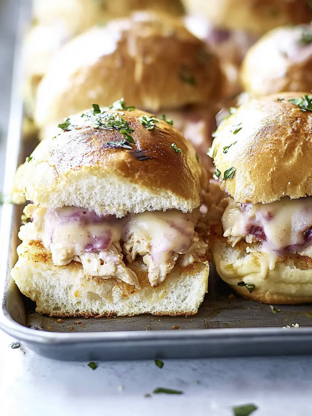 Irresistible Chicken Cordon Bleu Sliders for a Cozy Night In 3 Chicken Cordon Bleu Sliders