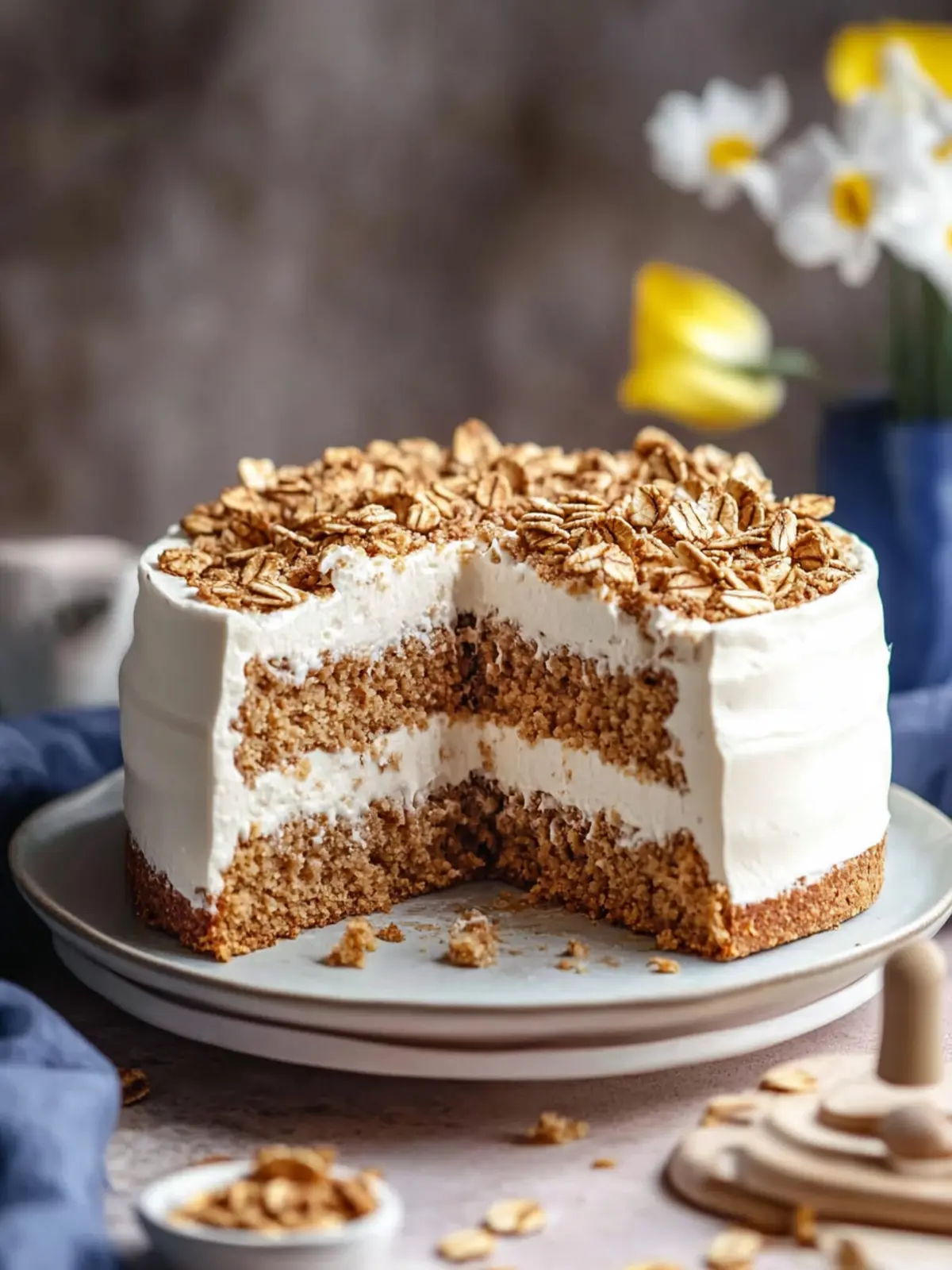 Oatmeal Cream Pie Cake: A Cozy Twist on a Classic Treat 2 Oatmeal Cream Pie Cake