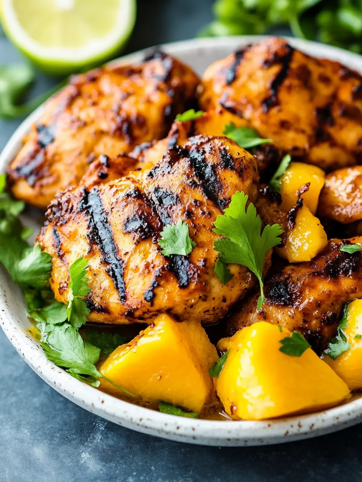 Delicious Grilled Mango Chicken for Your Next BBQ Adventure 2 Grilled Mango Chicken