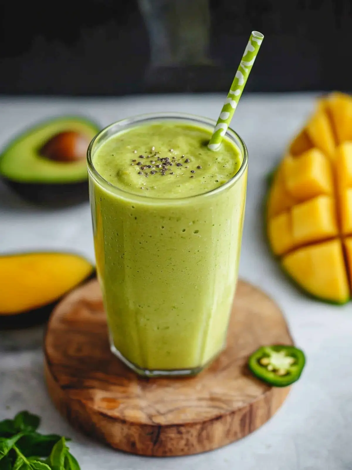 Revitalize Your Day with a Creamy Avocado Mango Smoothie 3 Creamy Avocado Mango Smoothie