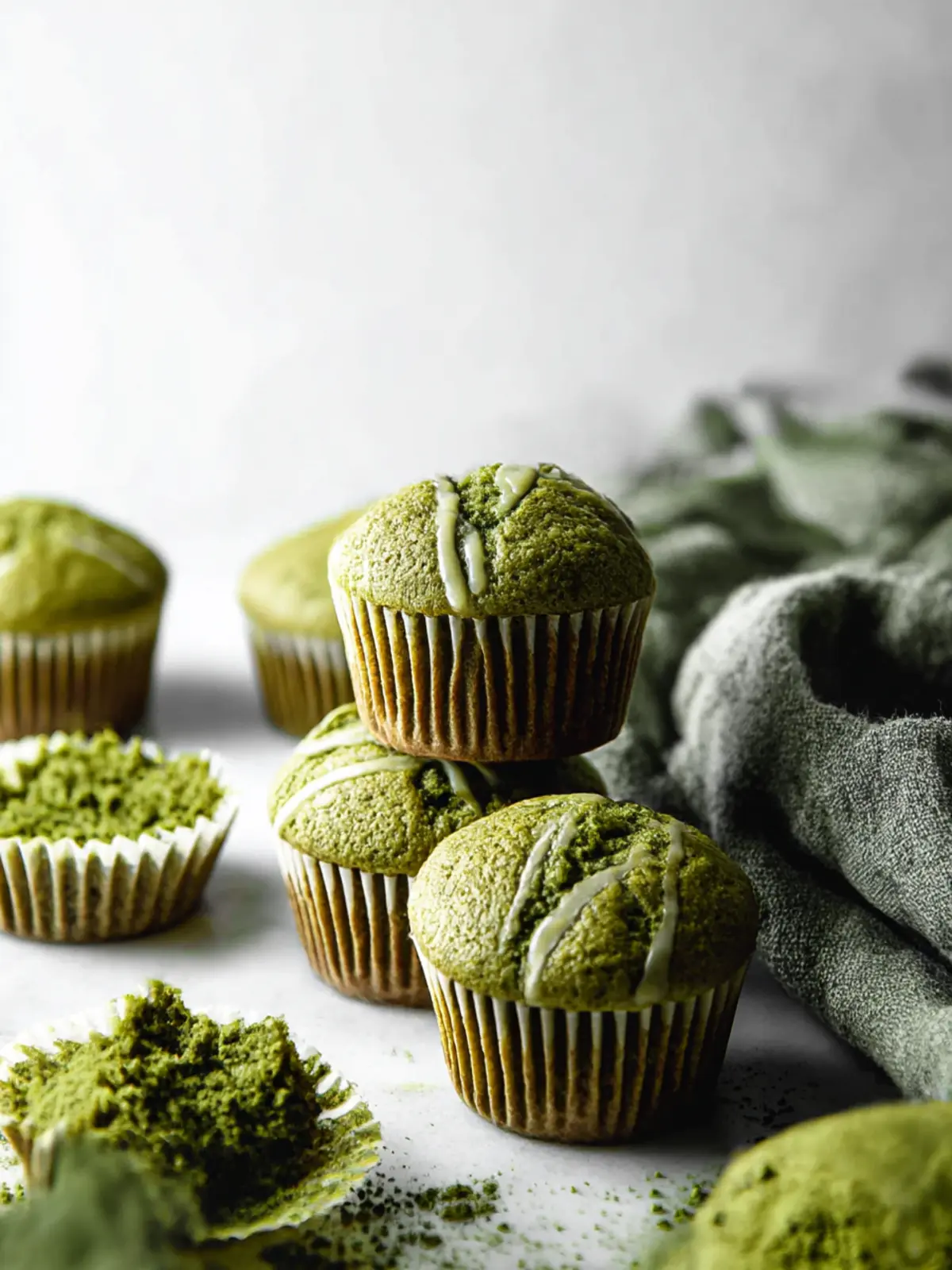 Delicious One Bowl Matcha Muffins for a Quick Breakfast Treat 2 One Bowl Matcha Muffins