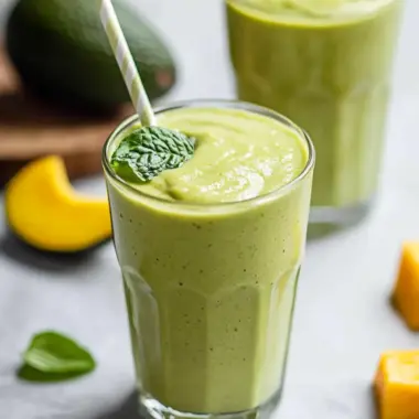 Revitalize Your Day with a Creamy Avocado Mango Smoothie 9 Creamy Avocado Mango Smoothie