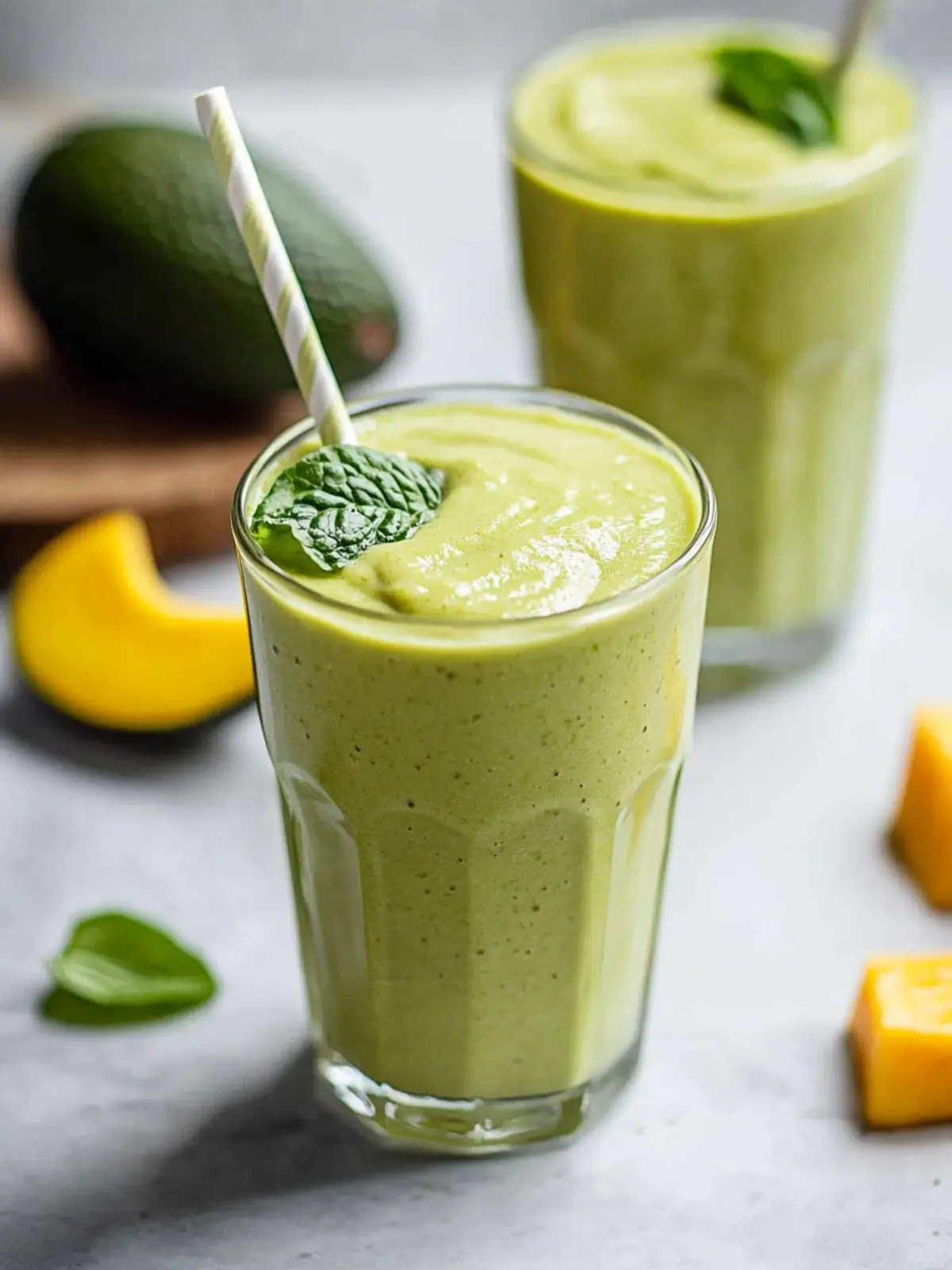 Revitalize Your Day with a Creamy Avocado Mango Smoothie 5 Creamy Avocado Mango Smoothie