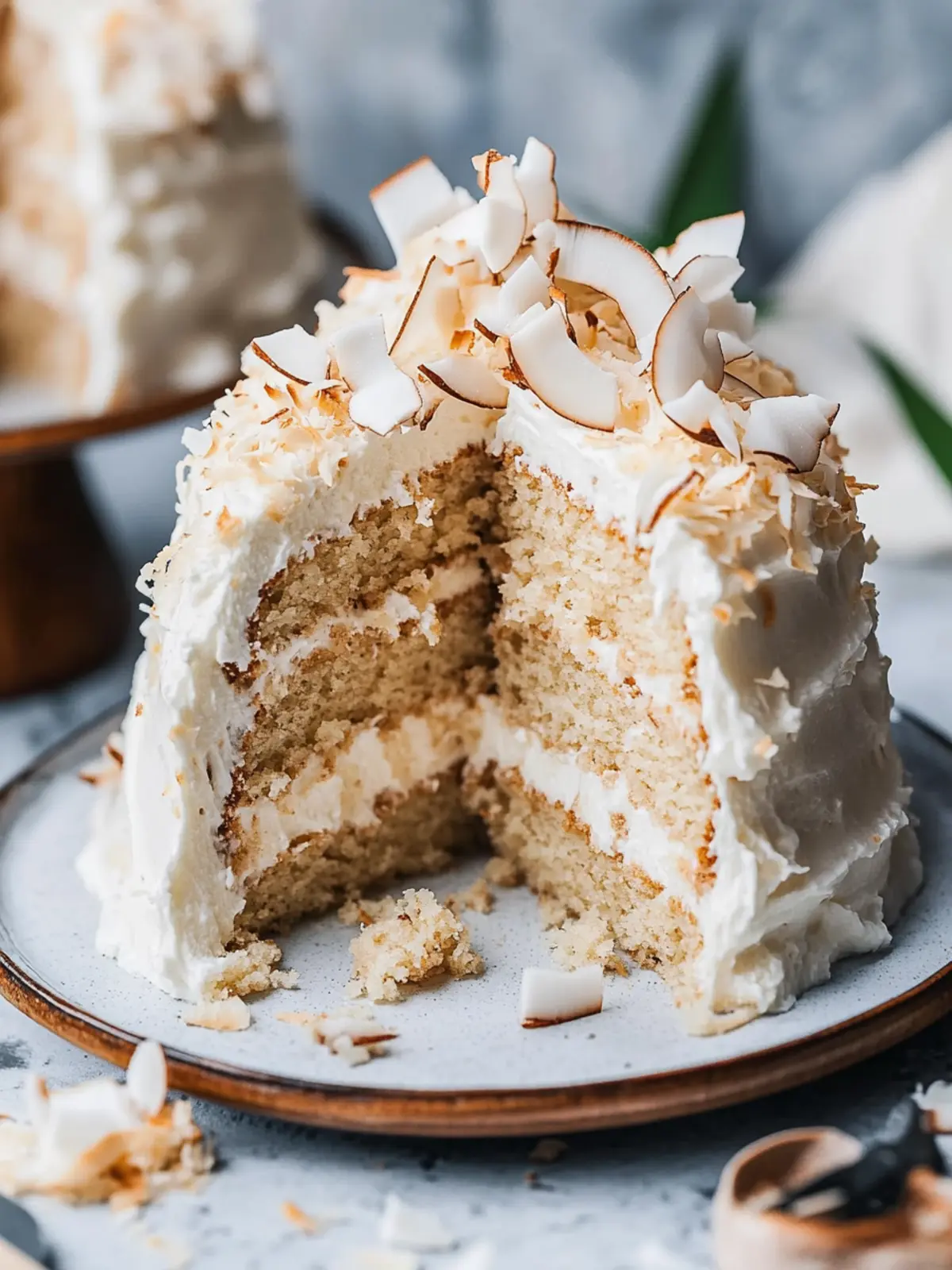 Deliciously Moist Vegan Coconut Cake You'll Love to Bake! 5 Vegan Coconut Cake