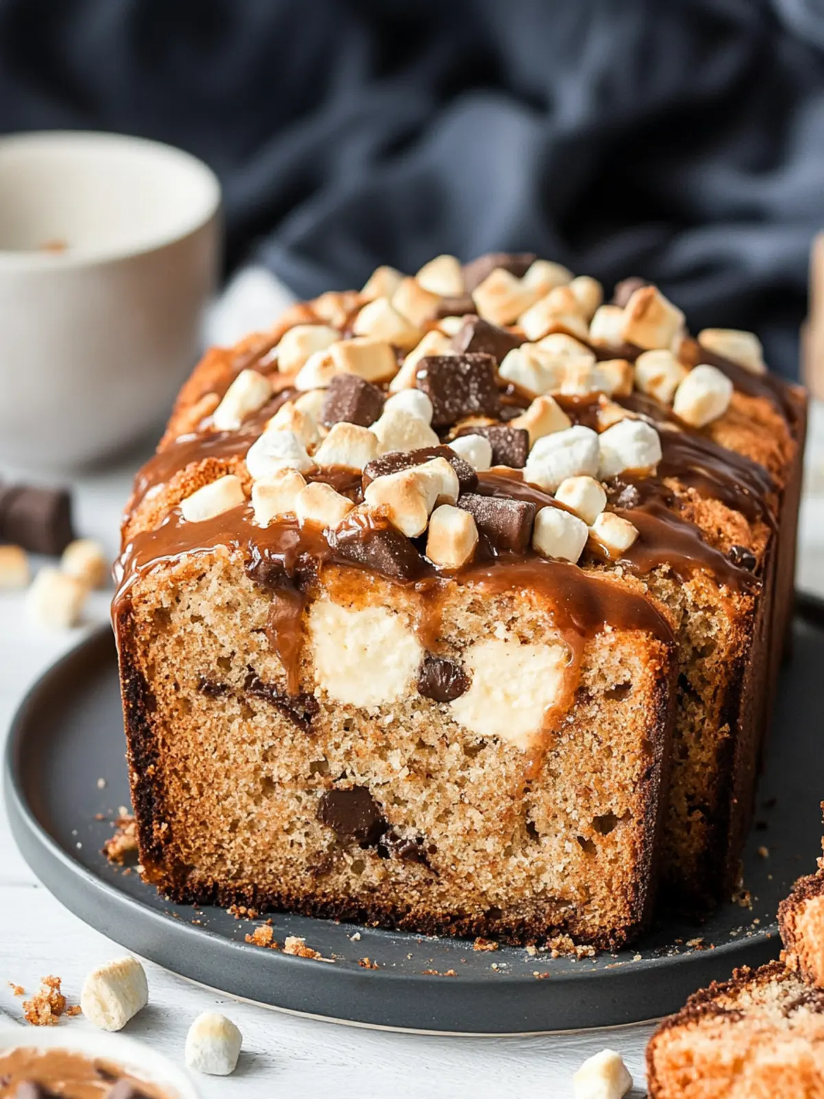 Irresistible S’mores Bread for Your Perfect Cozy Night! 4 S’mores Bread
