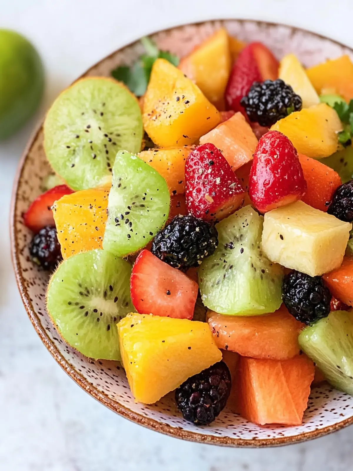 Deliciously Refreshing Mexican Fruit Salad with Tajin Twist 5 Mexican Fruit Salad