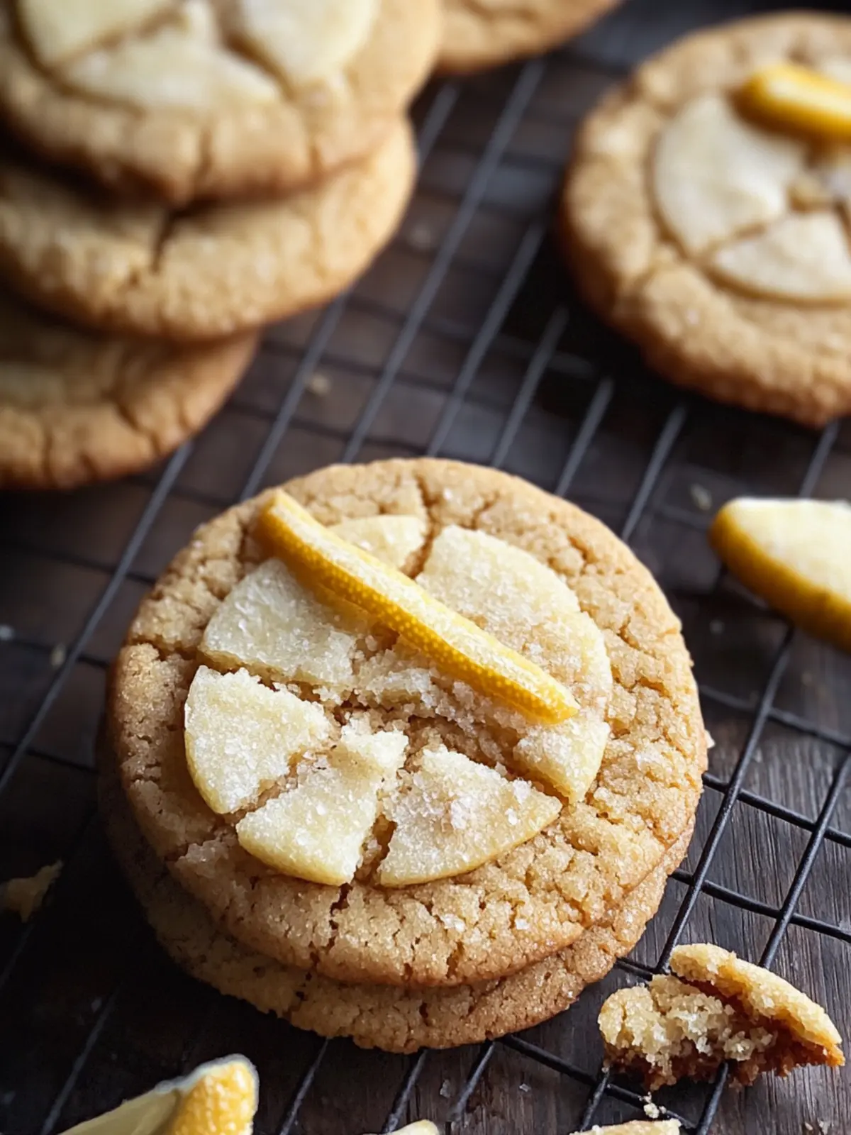 Deliciously Easy Lemon Ginger Cookies You'll Crave 3 Lemon Ginger Cookies