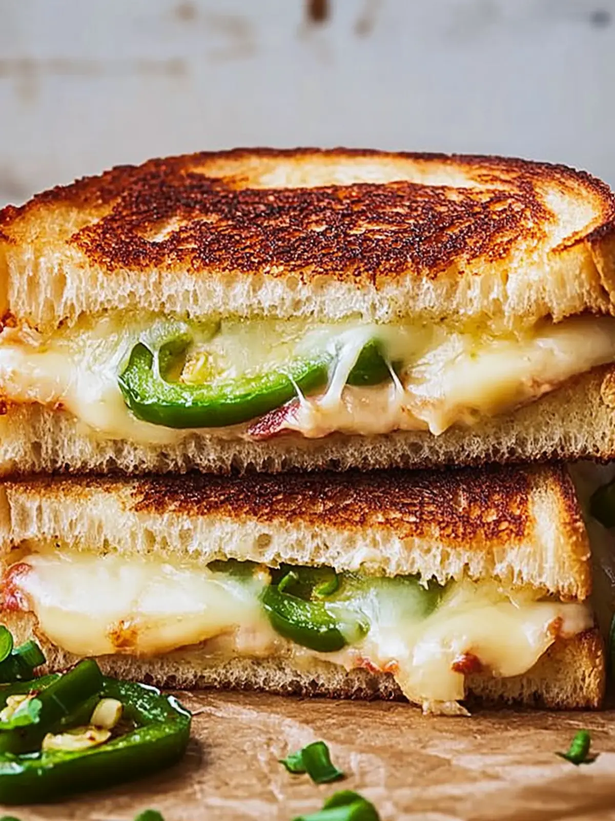 Jalapeno Popper Grilled Cheese: A Spicy Twist on Comfort Food 4 Jalapeno Popper Grilled Cheese