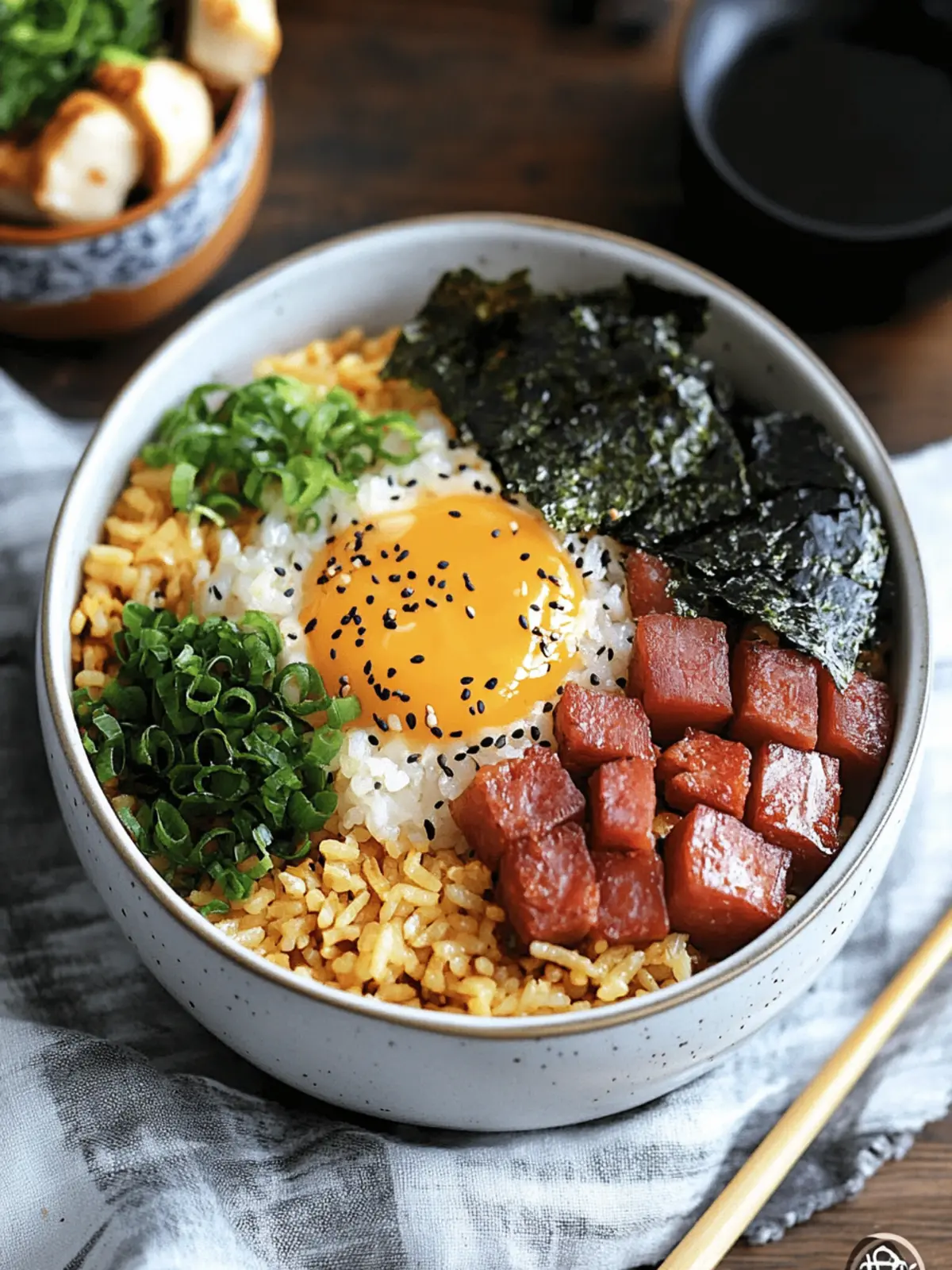 Musubi Spam Fried Rice: Quick Comfort Food in Just 20 Minutes 4 Musubi Spam Fried Rice