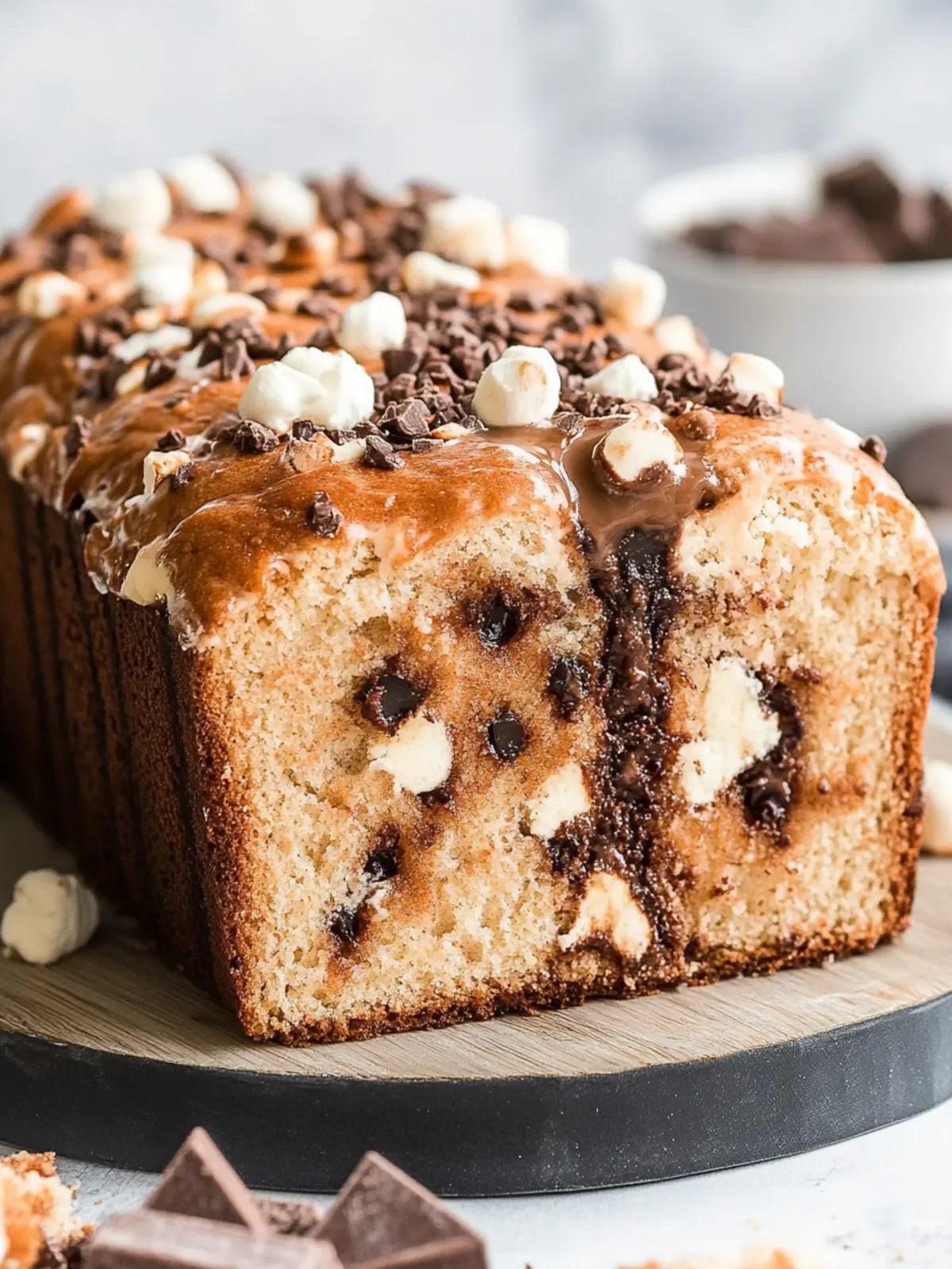 Irresistible S’mores Bread for Your Perfect Cozy Night! 5 S’mores Bread