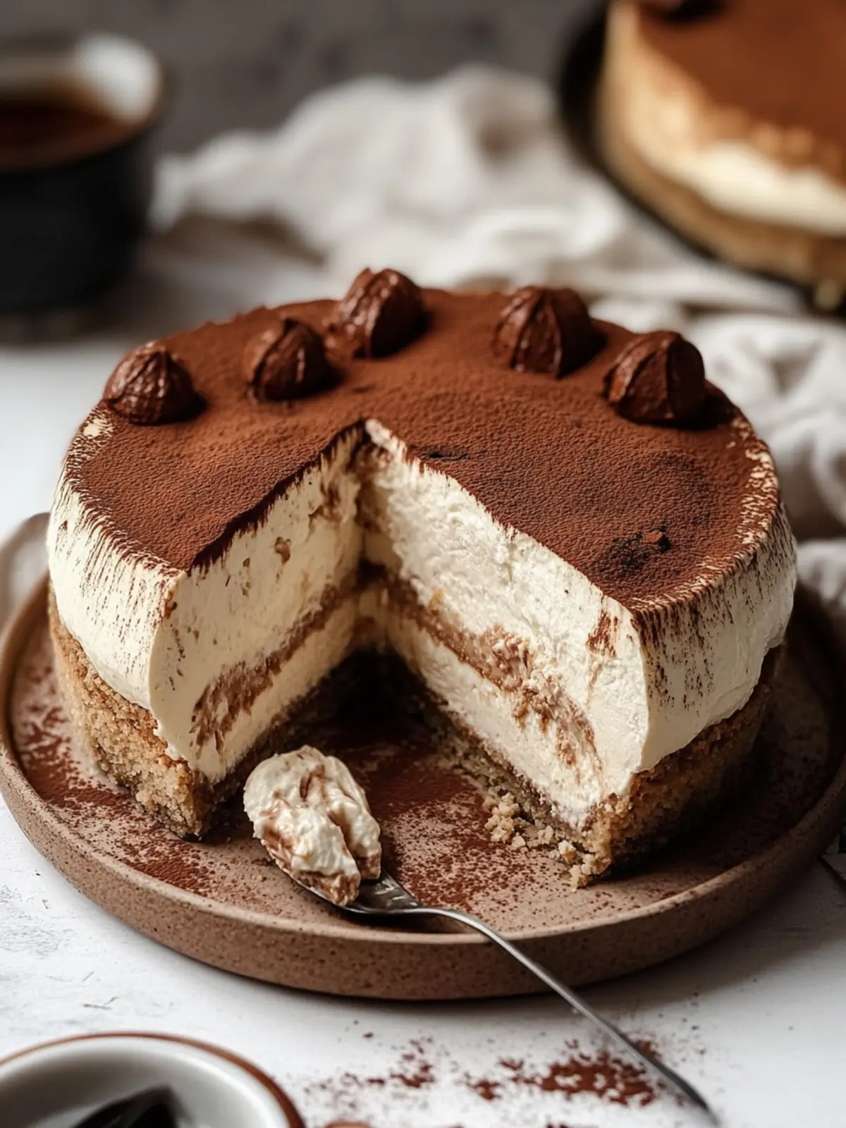 Decadent Vegan Tiramisu Cheesecake You’ll Love! 3 Tiramisu Cheesecake