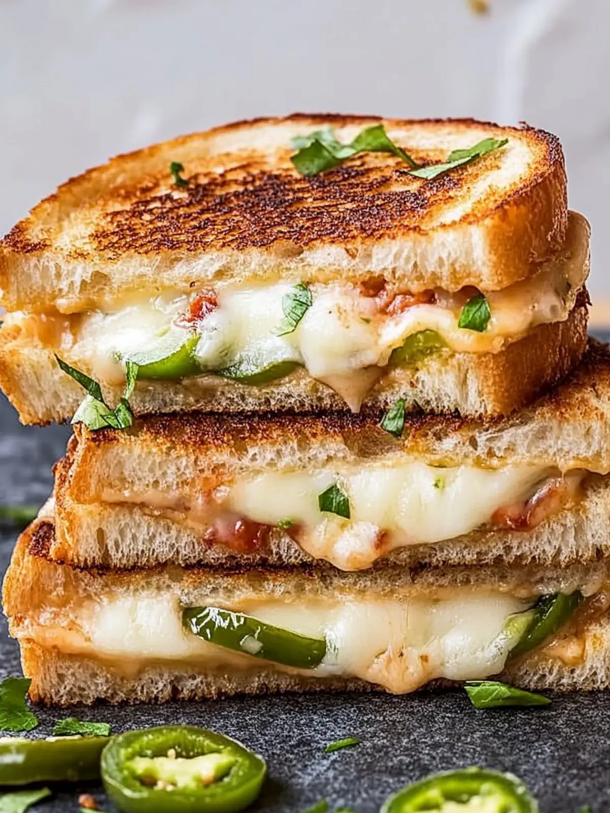 Jalapeno Popper Grilled Cheese: A Spicy Twist on Comfort Food 2 Jalapeno Popper Grilled Cheese