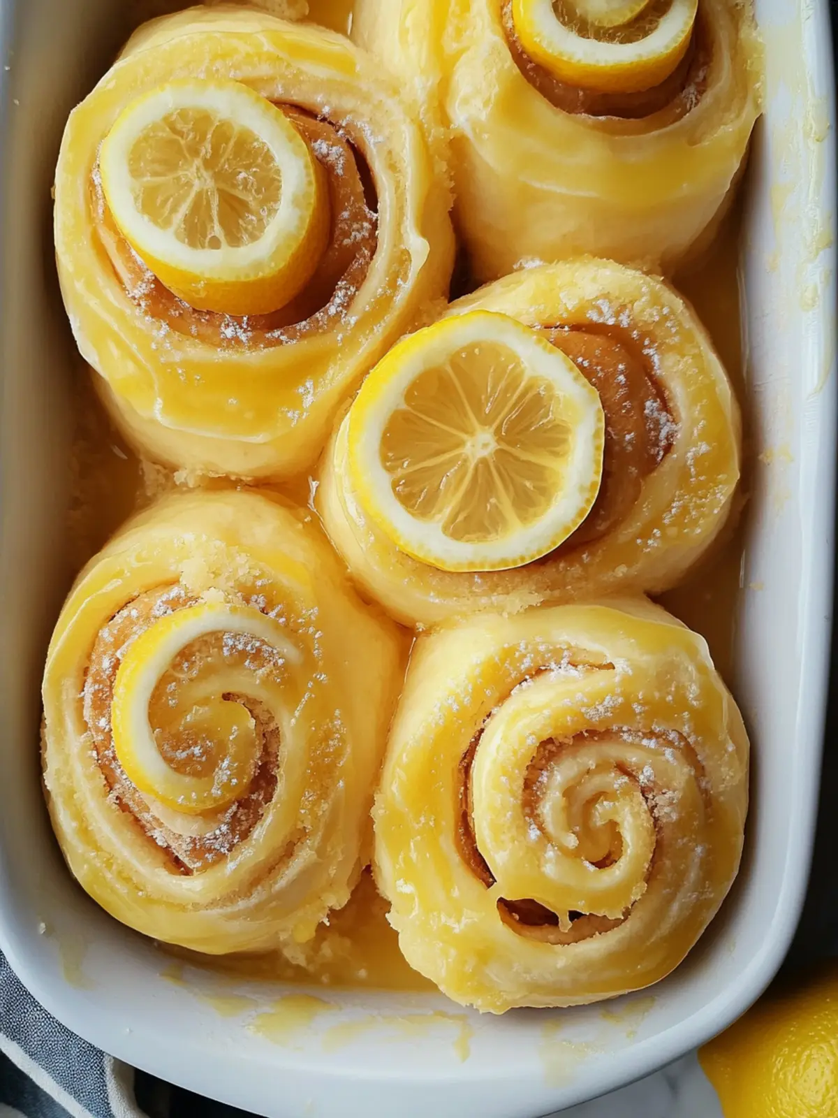 Delicious Vegan Lemon Sweet Rolls for a Sunny Day Treat 4 Vegan Lemon Sweet Rolls
