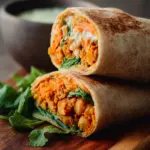 Spicy Buffalo Chickpea Wraps Everyone Will Crave 14 Buffalo Chickpea Wrap