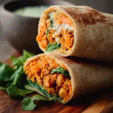 Spicy Buffalo Chickpea Wraps Everyone Will Crave 10 Buffalo Chickpea Wrap