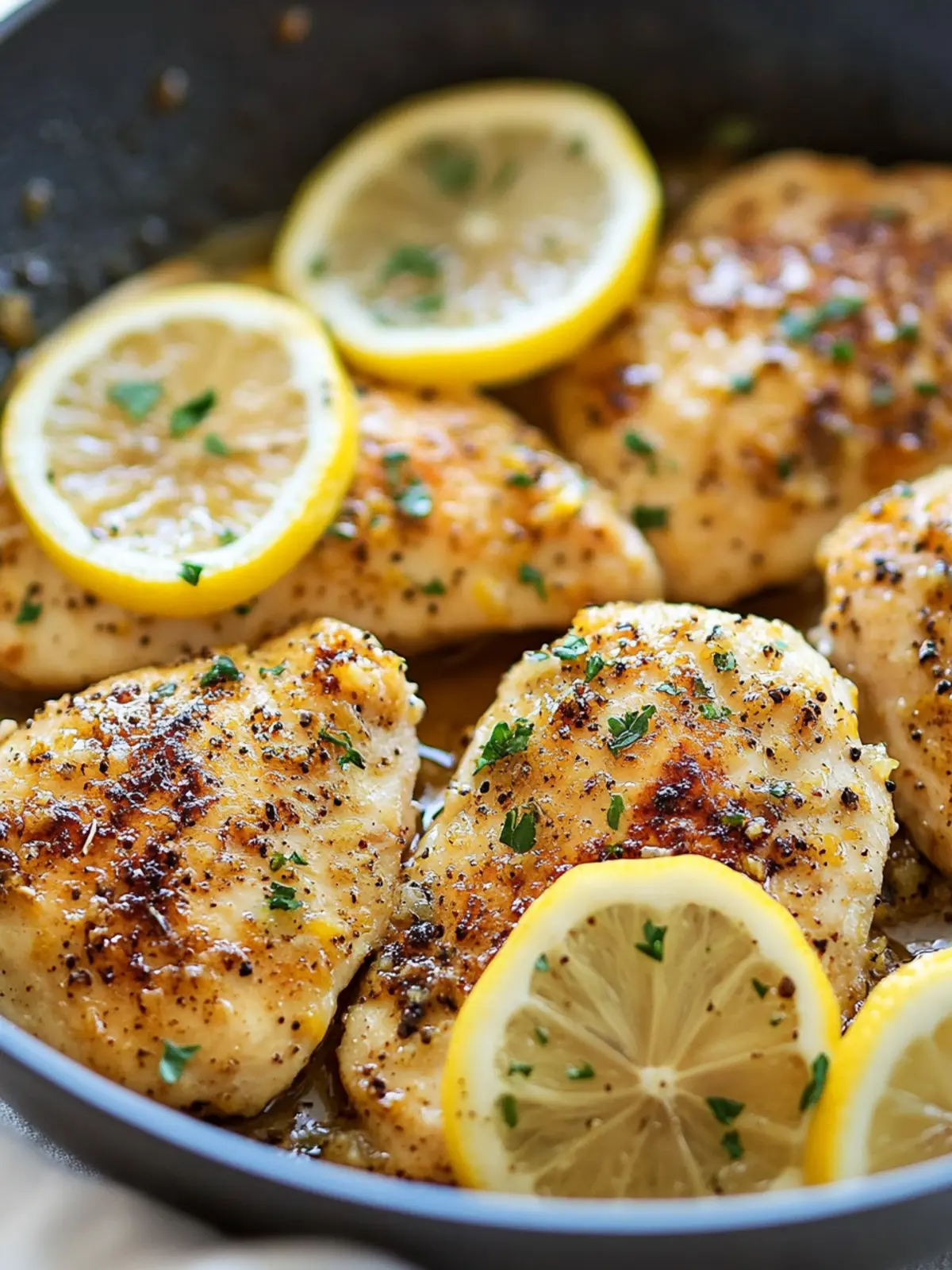 Zesty Lemon Pepper Chicken in Just 30 Minutes! 4 Lemon Pepper Chicken