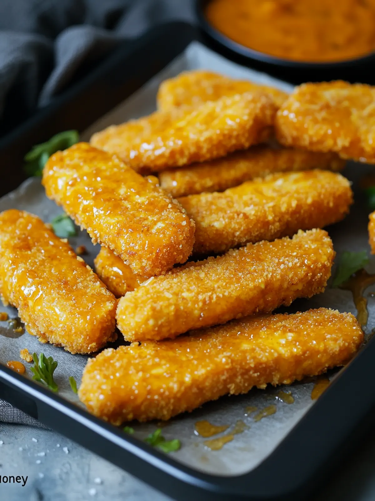 Crispy Baked Honey Mustard Tofu Tenders You’ll Love 5 Baked “Honey” Mustard Tofu Tenders