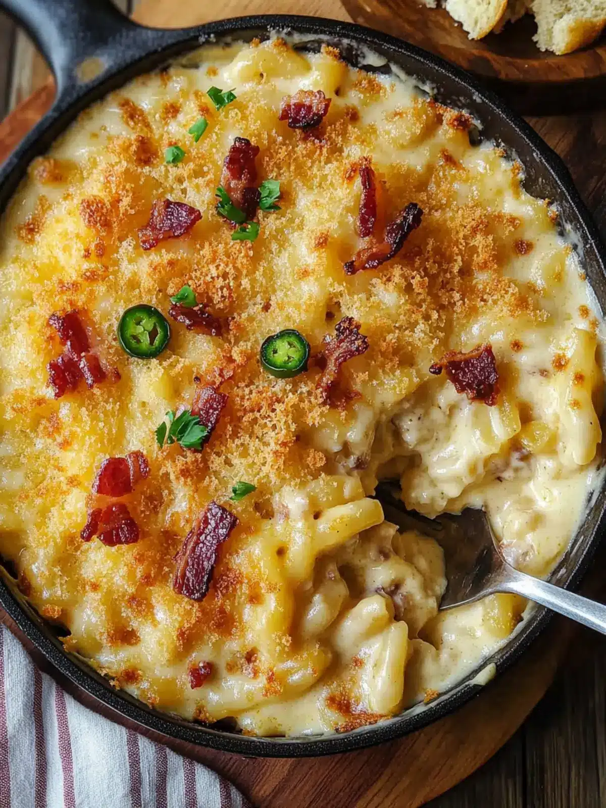 Bacon Jalapeño Mac n' Cheese: A Spicy Comfort Food Delight 2 Bacon Jalapeño Mac n' Cheese