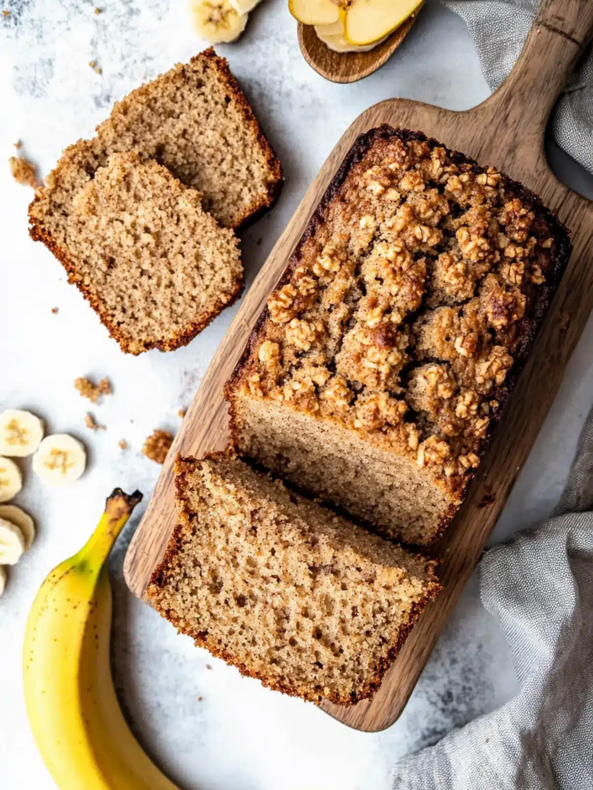 Delicious Cinnamon Crunch Banana Bread for Cozy Mornings 3 Cinnamon Crunch Banana Bread